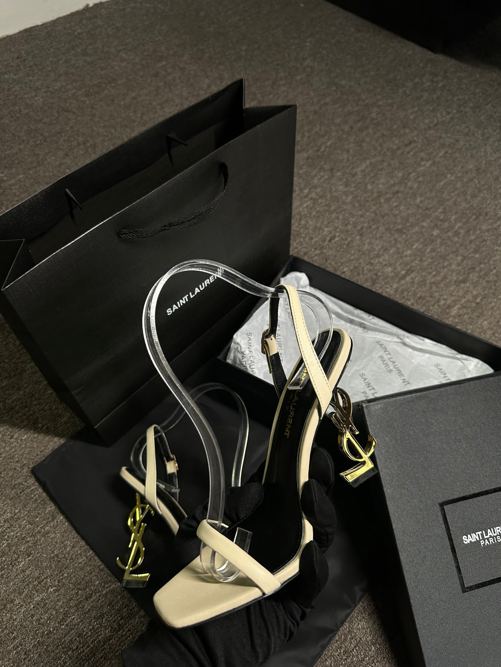 Salto Sandália YSL Opyum