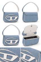 DIESEL bolsa de ombro 1DR jeans