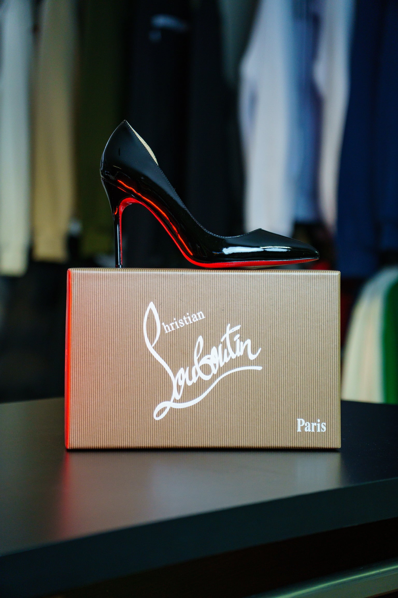 Salto Scarpin agulha Christian Louboutin