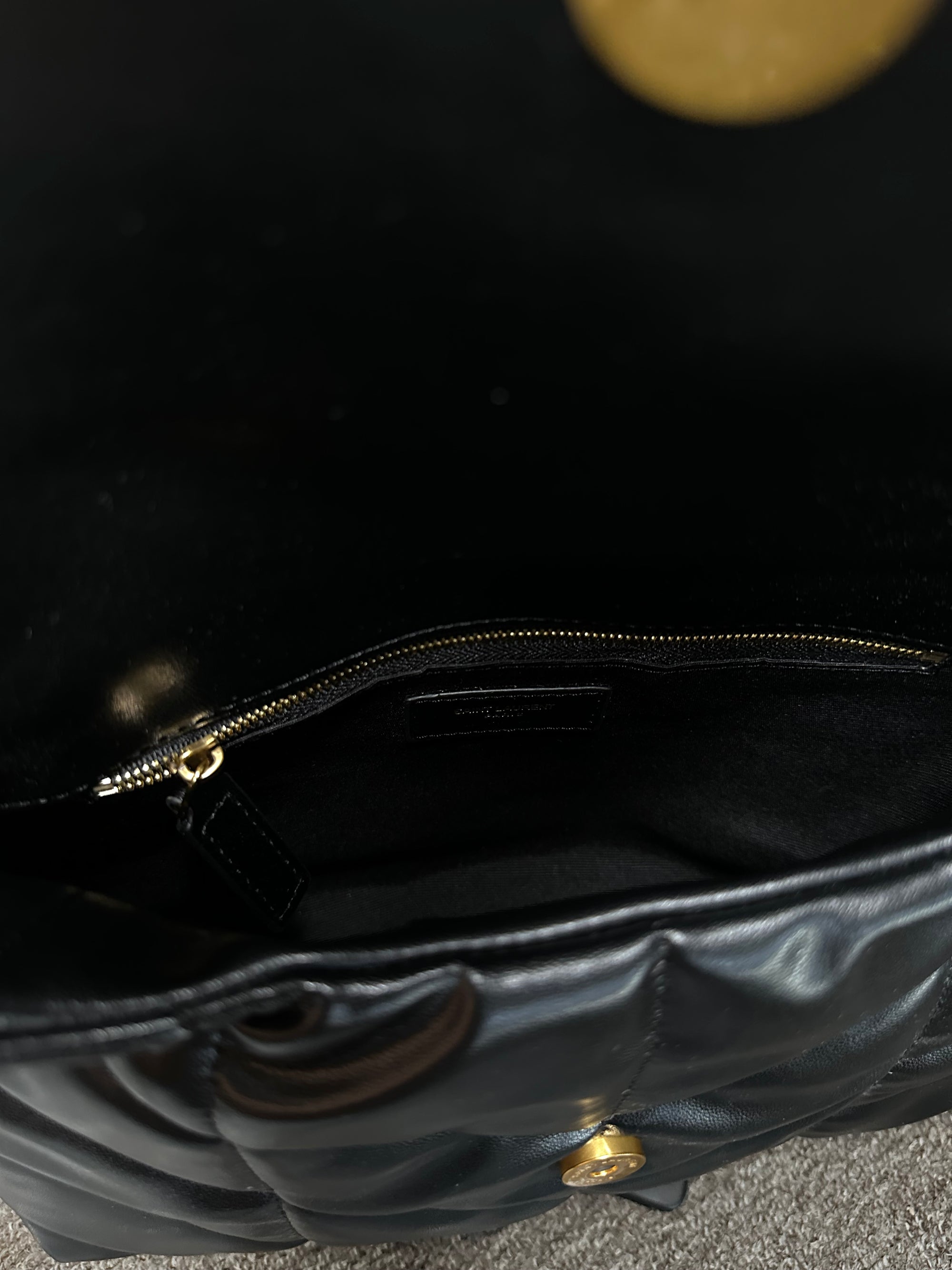 Bolsa YSL Tiracolo Loulou Puffer Média