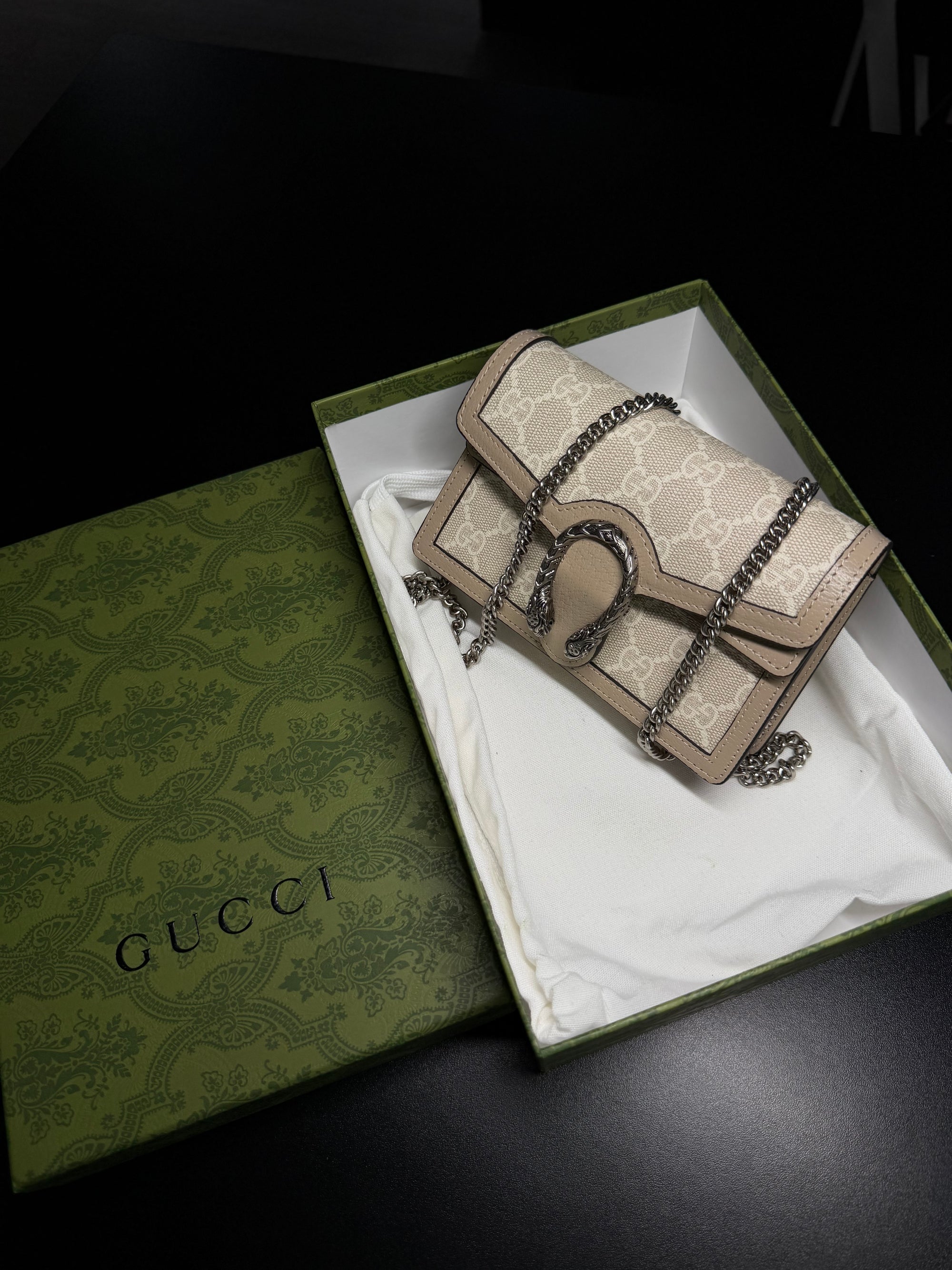 Bolsa GUCCI GG SUPREME DIONYSUS SUPER MINI