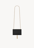Bolsa YSL Kate pequena em couro
