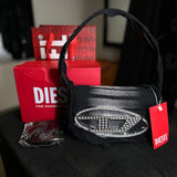 DIESEL bolsa de ombro 1DR em canvas