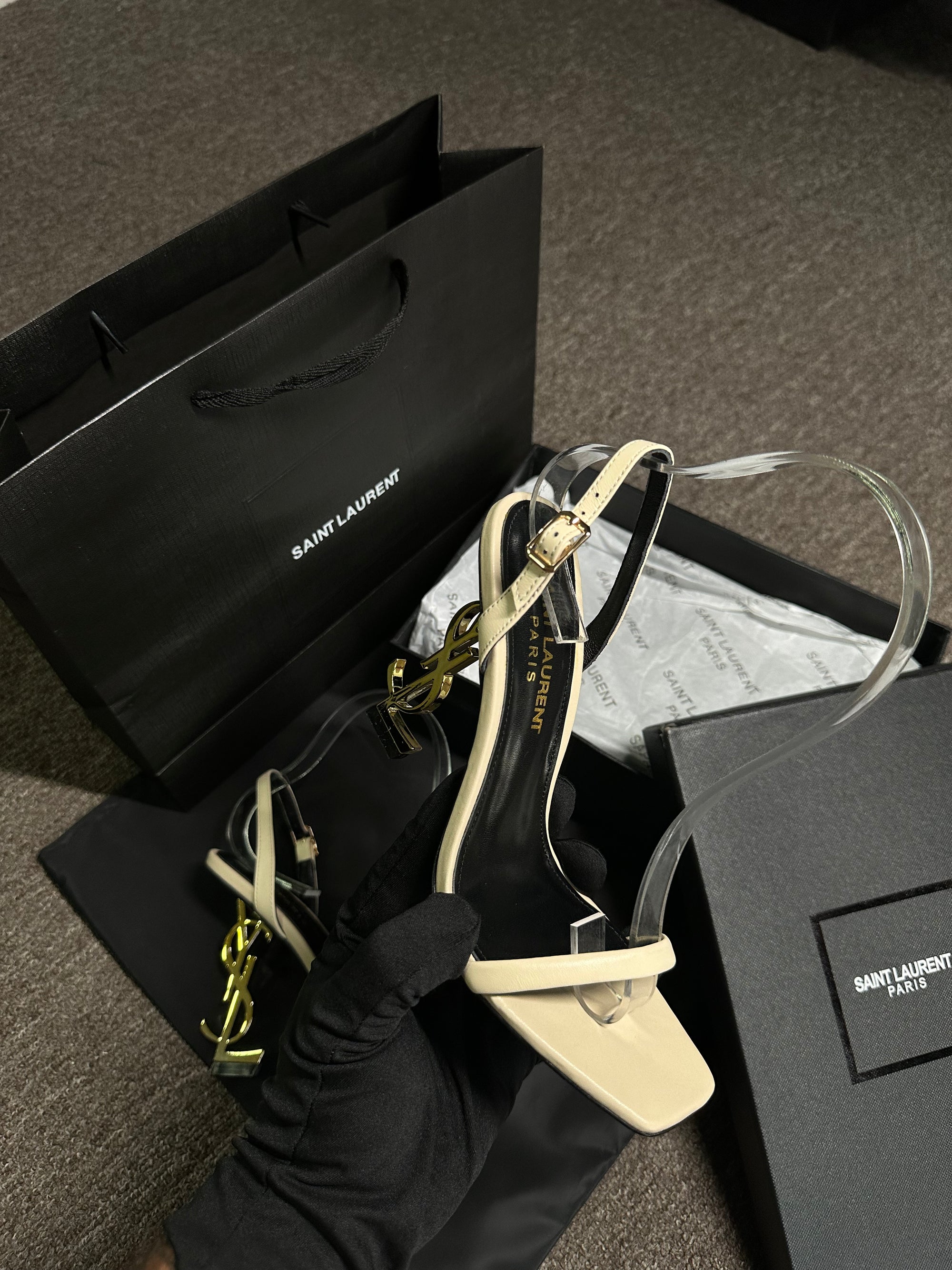 Salto Sandália YSL Opyum