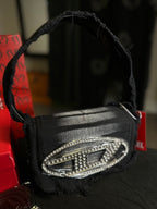 DIESEL bolsa de ombro 1DR em canvas