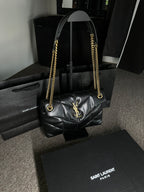 Bolsa YSL Tiracolo Loulou Puffer Média