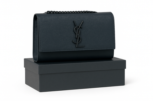 Bolsa YSL Kate média em couro