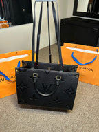 Bolsa LV On the Go Monograma Preta
