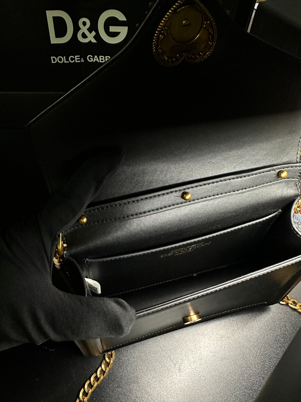 Bolsa Dolce & Gabbana tote Devotion pequena