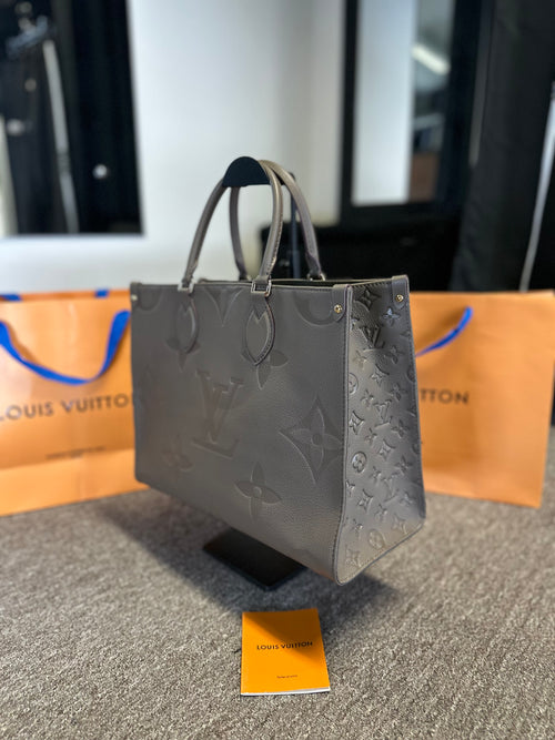 Bolsa LV OnTheGo - Couro Monogram Empreinte