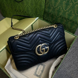 GUCCI bolsa tiracolo GG marmont média